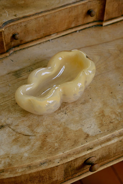 HKLIVING - Glass Bowl - Oyster