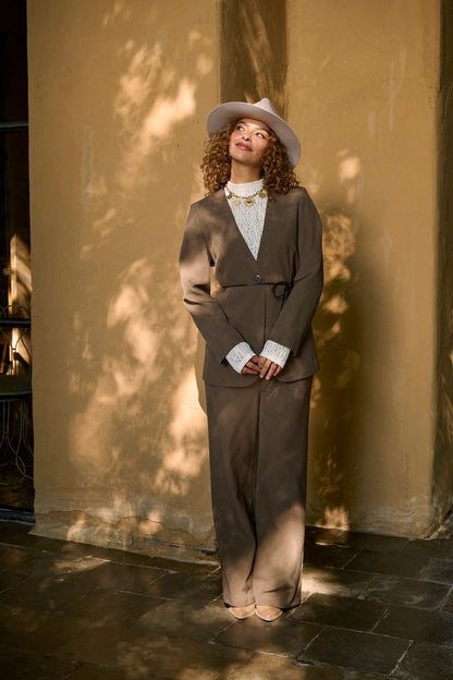 Ydence | Blazer Lexie | Mud