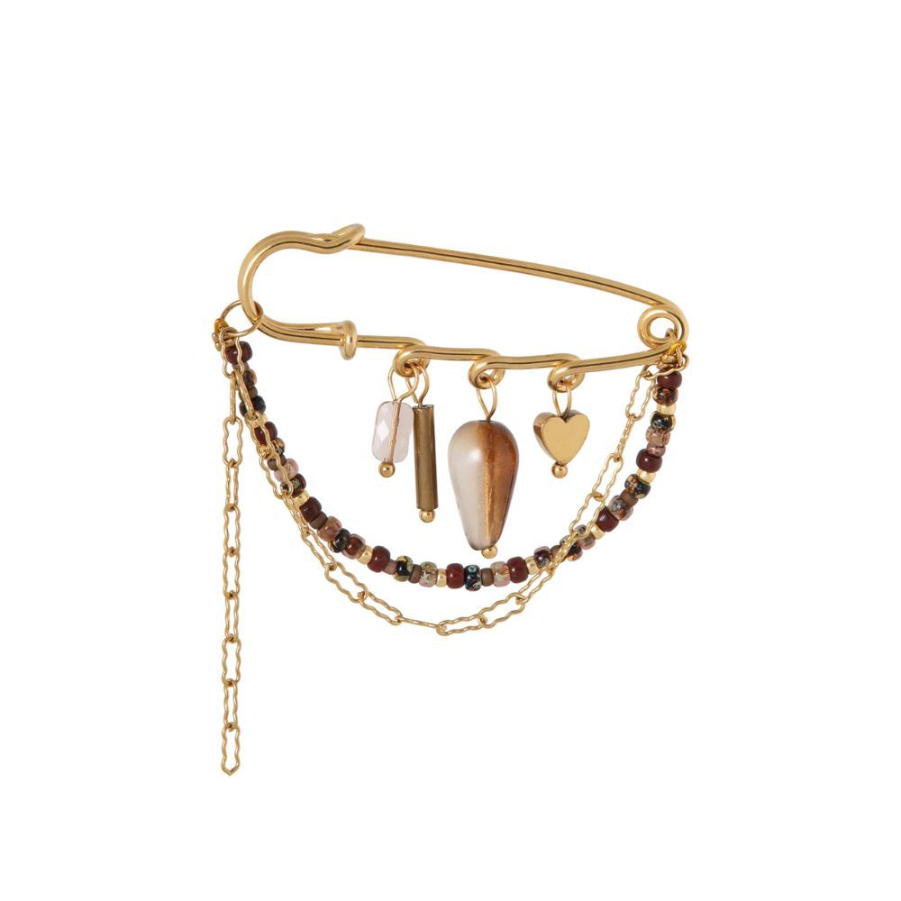 Label Kiki - Broche Gold - Secret Embrace