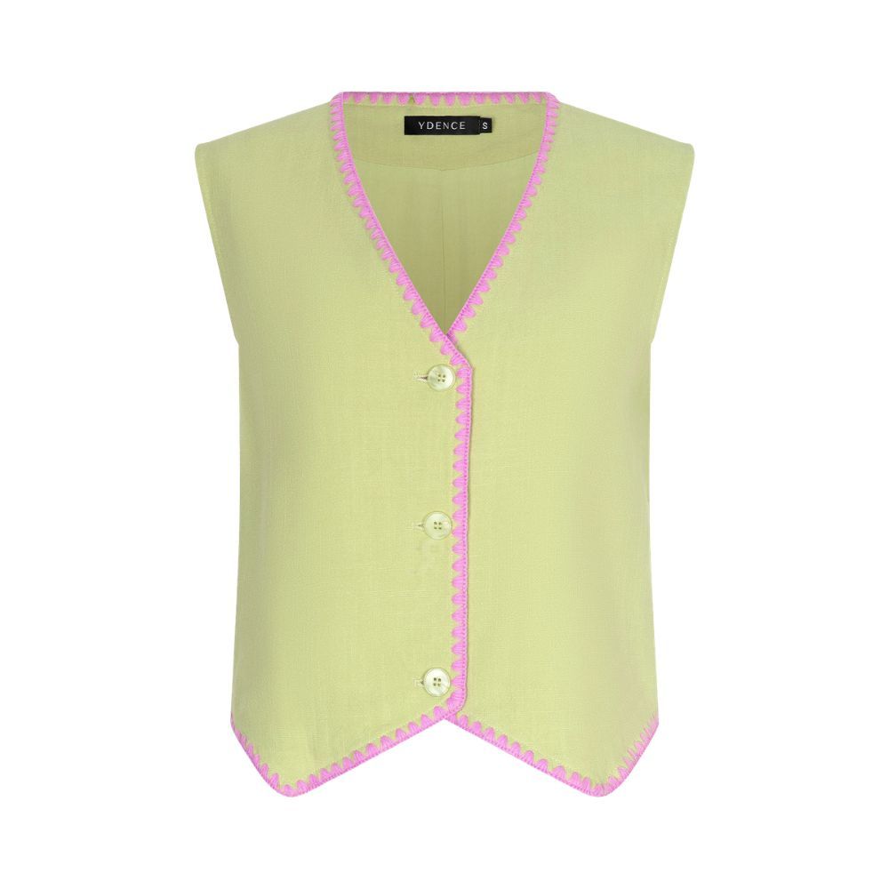 Ydence | Gilet Billie | Matcha Green