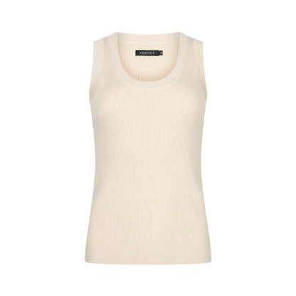 Ydence | Knitted Top Keely | Ecru