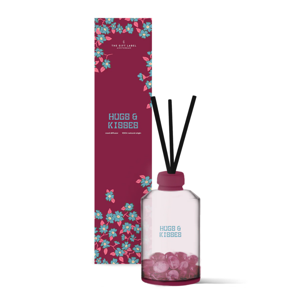 The Gift Label - Geurstokjes - Hugs & Kisses