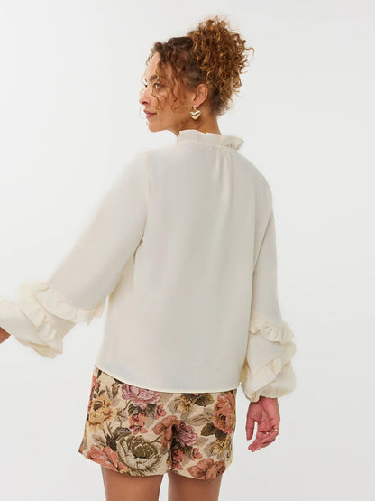 Ydence | Blouse Jacky | Ecru