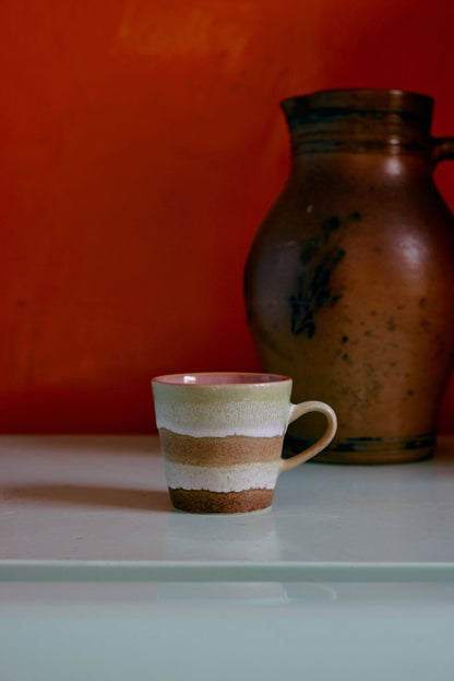 PRE ORDER - HKLIVING - 70s Americano mok - Umber