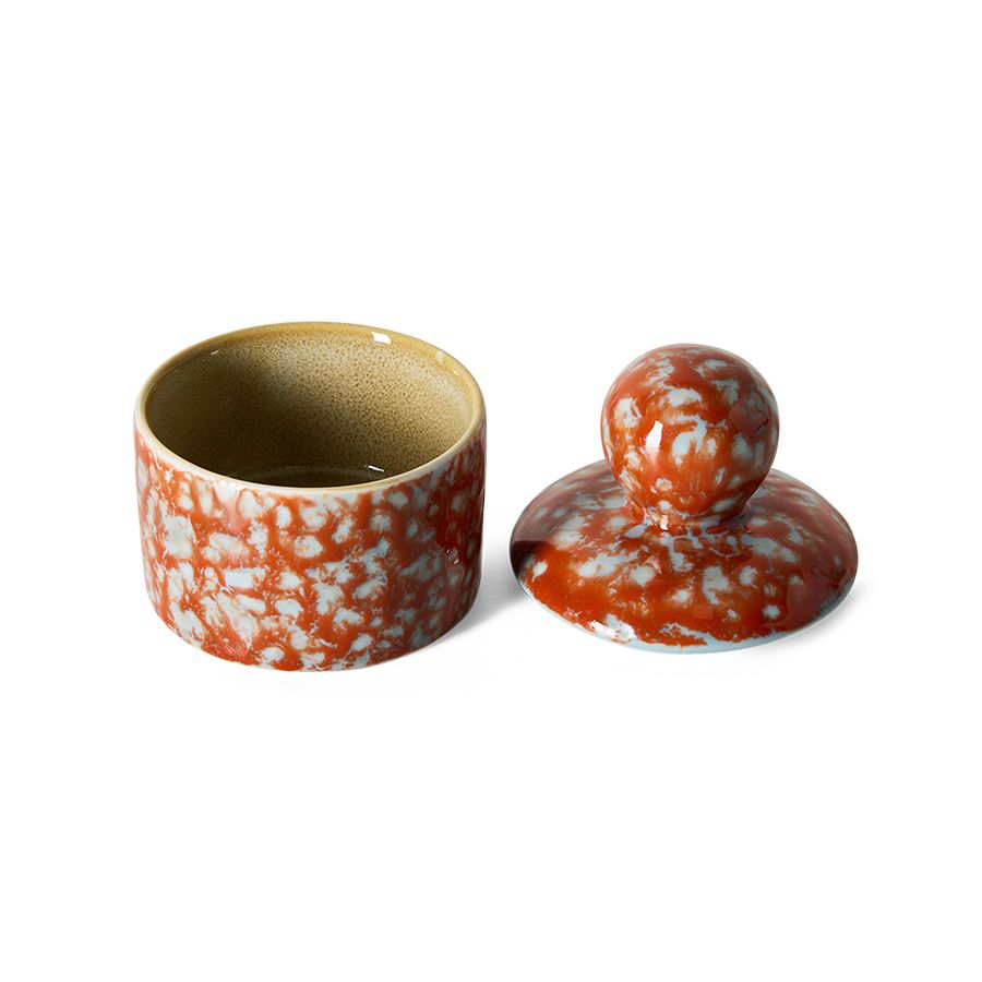 PRE-ORDER - HKLIVING - 70s ceramics: Voorraadpot XS - Jello